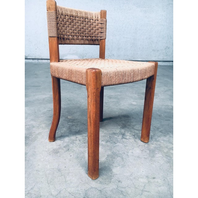 Mid-Century Rope Side Chair, Sweden, 1960s For Sale - Image 9 of 18