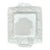 Vintage Italian Embossed Ceramic Tray For Sale