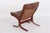 Set of Siesta Chairs with Brown Leather by Ingmar Relling, 1980s For Sale - Image 12 of 14