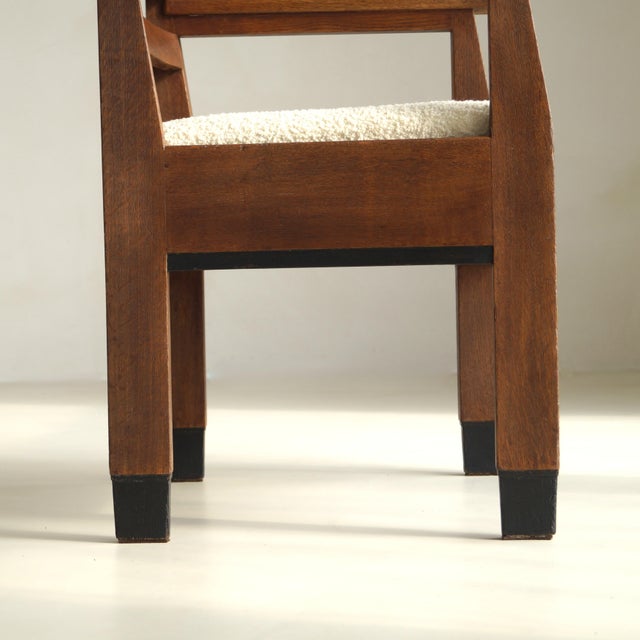Dutch Art Deco Chair by H. Fels for L.O.V Oosterbeek, 1920s For Sale - Image 11 of 18