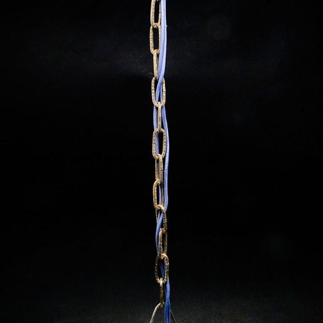 1950s Art Deco Pendant Lamp, Poland, 1950s For Sale - Image 5 of 6