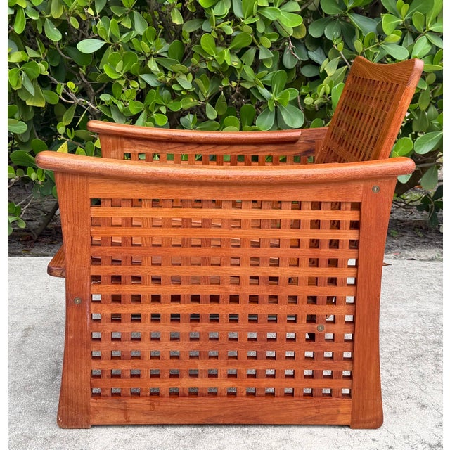 Wood Vintage Kircodan Modern Teak Lounge Chair For Sale - Image 7 of 12
