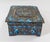 Metal 1920's Chinese Silverplate and Enamel Box and Tray Set For Sale - Image 7 of 12