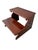 1990s Thomasville Collectors Cherry Chippendale Bed Steps Bedroom Dresser Chest For Sale - Image 10 of 12
