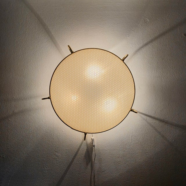 Model No. 70 Ceiling or Wall Light from Erco Leuchten, 1955 For Sale - Image 4 of 14