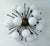 Not Yet Made - Made To Order 21st Century Mezzo Bronze Glossy White Murano Flush Mount by Fabio LTD For Sale - Image 5 of 9
