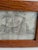 American 1920s Framed Artist House Scene Pencil Drawing For Sale - Image 3 of 6