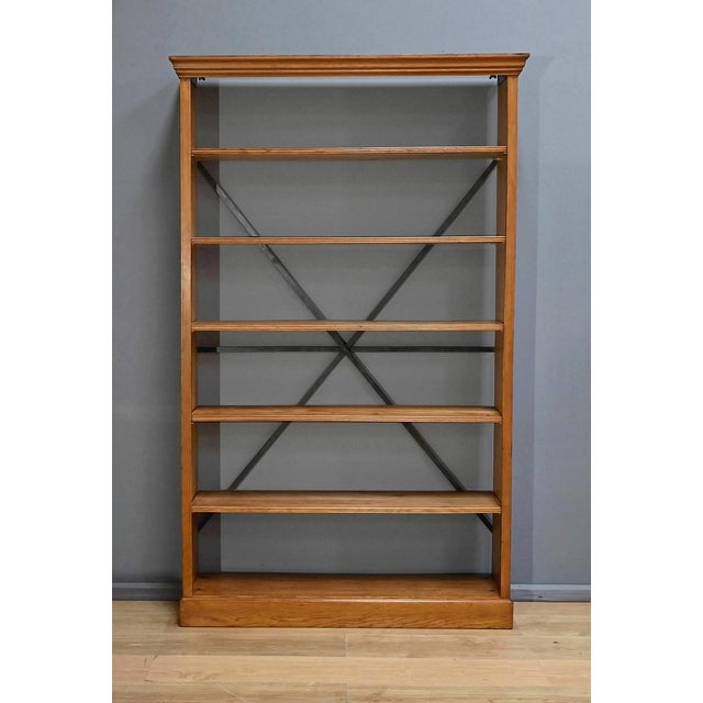 Vintage Oak Shelf, 1940 For Sale - Image 4 of 16