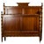 Late 19th Century Late 19th-C. French Aesthetic Movement Faux Bamboo Carved Pine Bed - F/Q For Sale - Image 5 of 5