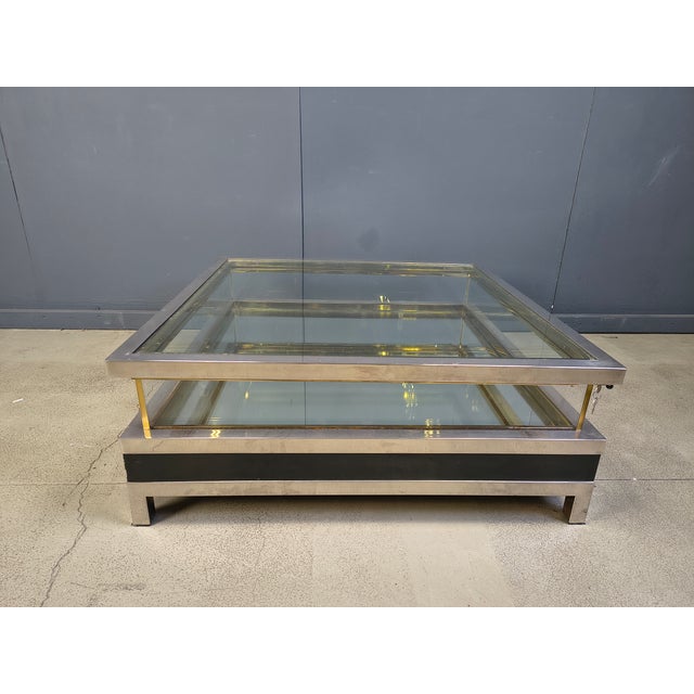 Vintage Sliding Top Coffee Table, 1970s For Sale - Image 16 of 17