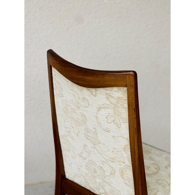 Vintage Teak and Fabric Dining Chairs from G-Plan, 1960s, Set of 4 For Sale - Image 10 of 14