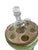 19th Century 19th Century French Green Mercury Glass Egg Form Liqueur Cave With Decanter and Glasses - 5 Piece Set For Sale - Image 5 of 7