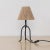 2020s Panoplie Petite Iron Tripod Lamp, Rope Shade For Sale - Image 5 of 10