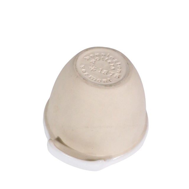 Ceramic Mid 20th Century Bennington Pottery Batter Mixing Bowl Att. To David Gil For Sale - Image 7 of 9