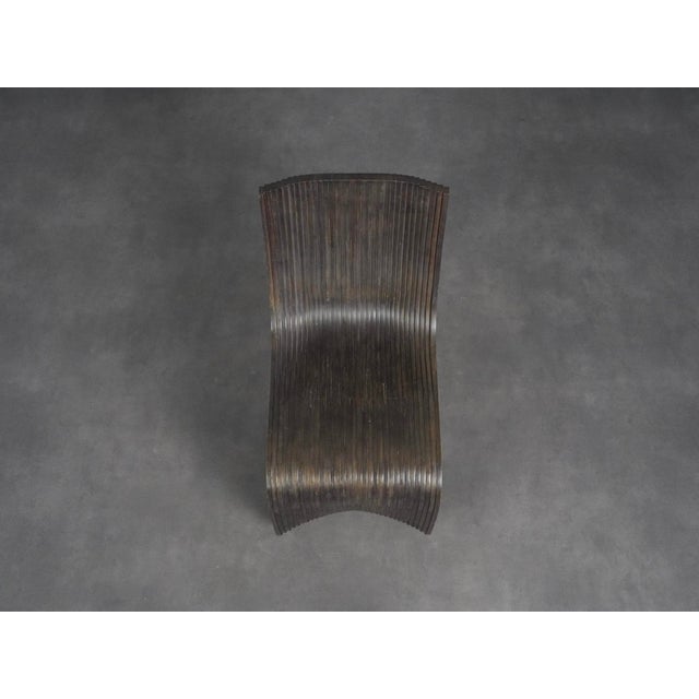 Wood Contour Chairs by Alejandro Estrada for Piegatto, Guatemala, 2006, Set of 2 For Sale - Image 7 of 12