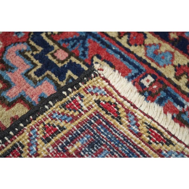 Vintage Heriz Rug 6'5'' x 8'3'' For Sale - Image 11 of 11