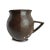 Vintage handmade village pitcher from North Africa. Rich dark wood with original aluminum repairs and traditional...