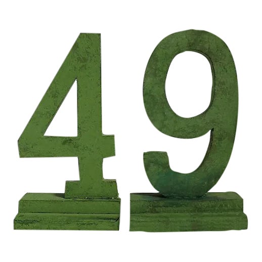 49 Numbers - Set of 2 For Sale