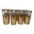 Culver Spanish Scroll 22k Highball Glasses - Set of 8 For Sale