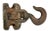 Large Antique Tall Ship Sail Rigging Block & Tackle Pulley by Boston & Lockport Block Company For Sale In Boston - Image 6 of 12