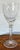 1990s Rogaska Queen Crystal Water Goblet Cut Floral Stemware Slovenia For Sale - Image 9 of 9
