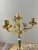 19th Century Candelabras in Gilt Bronze and Green Marble, Set of 2 For Sale - Image 4 of 10