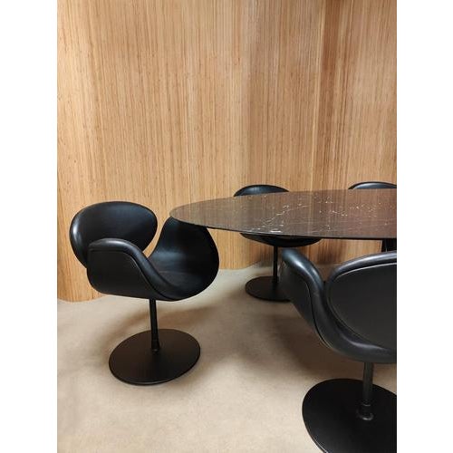 Vintage Oval Tulip Marble Dining Table by Eero Saarinen for Knoll, 1990s For Sale - Image 10 of 10