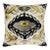 Canvello Ivory Gold Velvet Throw Pillow & Down Insert For Sale