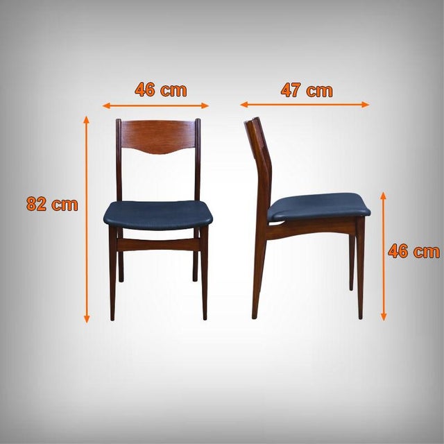 Scandinavian Teak Desk Chair, 1960 For Sale - Image 13 of 14