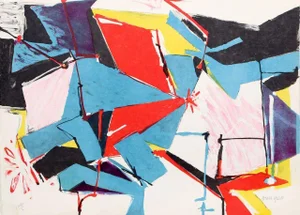 Jasha Green, "Untitled 1" Lithograph