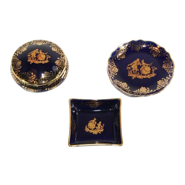 LIMOGES FRANCE 貝型小物入れ REAL GOLD 元箱なし LIMOGES FRANCE 貝型小物入れ REAL GOLD 元箱なし