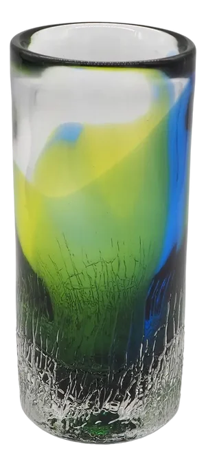 Vintage Crystal Art Glass Vase by Göran Wärff for Kosta Boda, 1970s