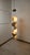 Vintage Pendant Light in Iron and Brass with Opaline Spheres, 1950s For Sale - Image 15 of 18