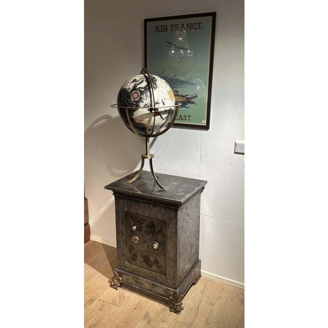 Antique Iron Safe, 1890s For Sale - Image 4 of 18