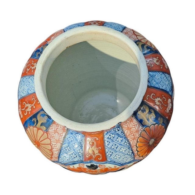 Blue Meiji Imari Potiches, Japan, Set of 2 For Sale - Image 8 of 11