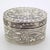 Vintage Italian Oval Tall Silver 800 Pill Trinket Snuff Box, 1980s For Sale - Image 6 of 14