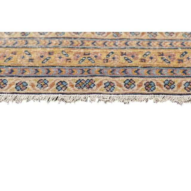 Textile Antique Tabriz Rug 7'4'' x 9'7'' For Sale - Image 7 of 12