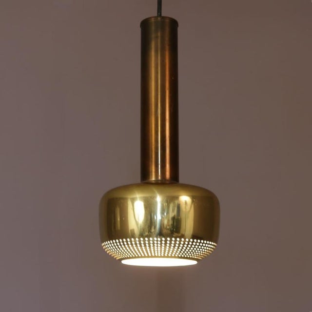 Vl56″ Lamp in Brass by Vilhelm Lauritzen for Louis Poulsen, Denmark, 1950s For Sale - Image 15 of 18