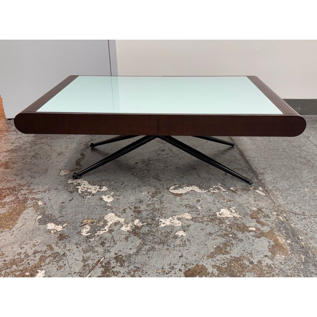 Brown Cattelan Italia Modular Glass Top Table, Vintage For Sale - Image 8 of 12