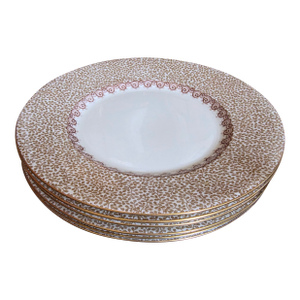 1940s Royal Doulton Gaythorne Pattern Dinner Plates Six