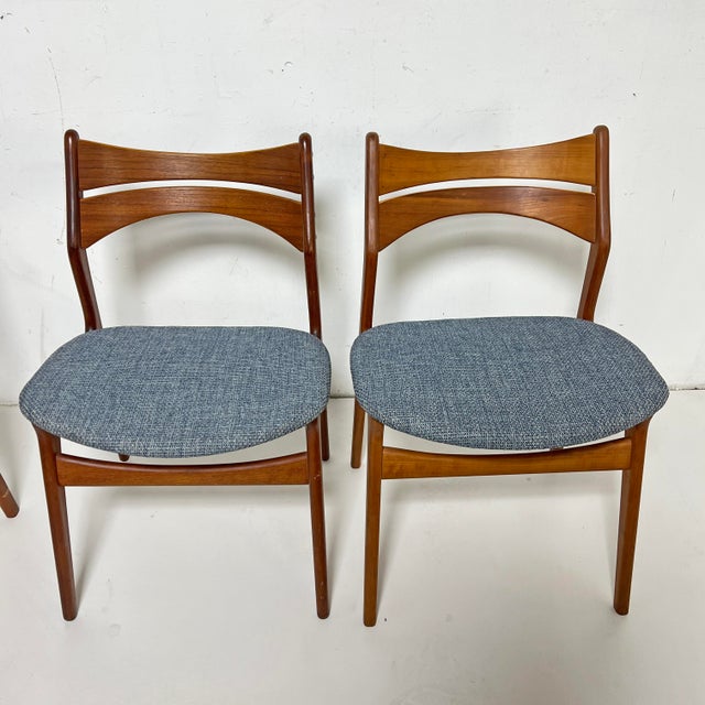 Erik Buch Danish Modern Teak Dining Chairs - Set/6 For Sale - Image 10 of 14