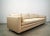 Mid-Century Modern 1950’s Mid-Century Modern Long Gold Tweed Sofa For Sale - Image 3 of 12