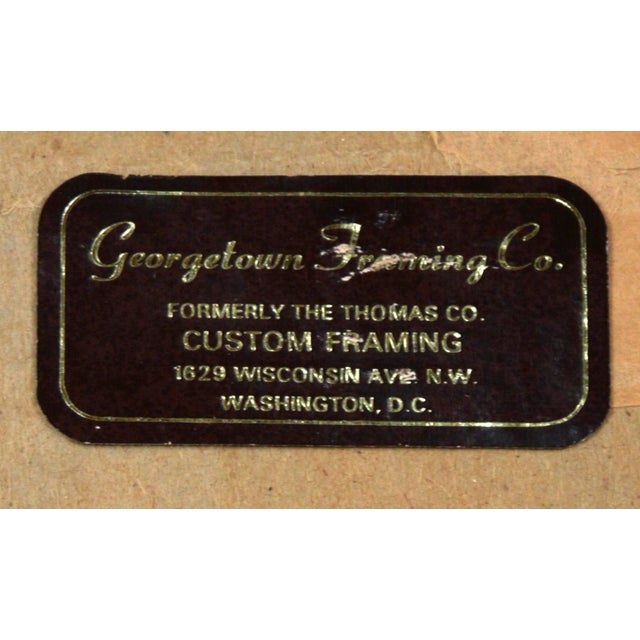 Printmaking Materials St. Simon From Les Grands Apôtres Debout Original 17th Century Etching by Jacques Callot For Sale - Image 7 of 8