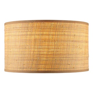 Raffia I Drum Lamp Shade For Sale