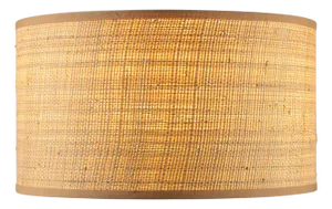 Raffia I Drum Lamp Shade