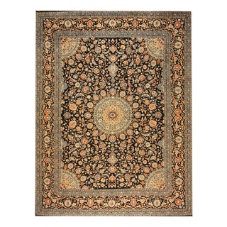 Hand-Knotted Isfahan Rug with Toranj Sheikh Safi Pattern For Sale