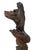 Contemporary 1980s Monumental Signed Wood Sculpture by Sig De Tonancour, 1984 | Organic Modern Figurative Form For Sale - Image 3 of 13