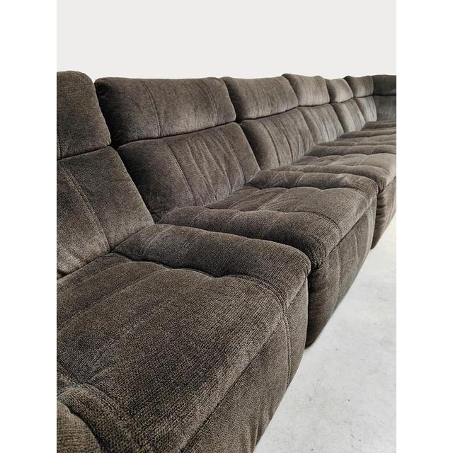 Have you set your sights on this beautiful vintage design modular lounge sofa/element sofa? Period: 1960-1970....