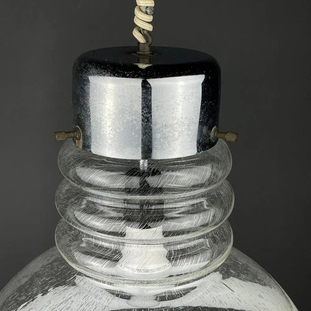 Murano Glass Pendant Lamp, Italy, 1960s For Sale - Image 7 of 13