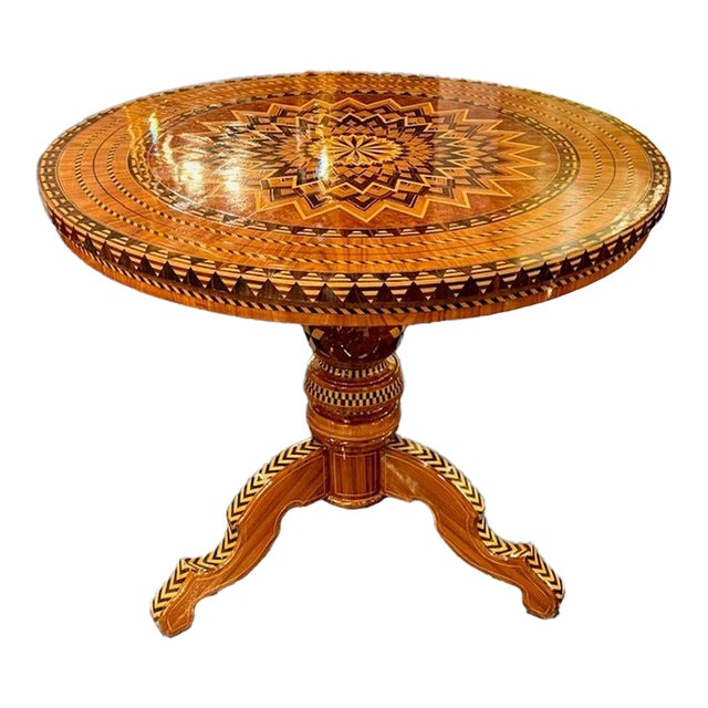 Mid Century Italian Sorrento Occasional Table For Sale